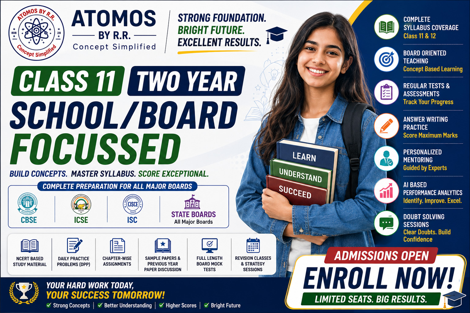 Class-11 Two Year Board School/Board focussed